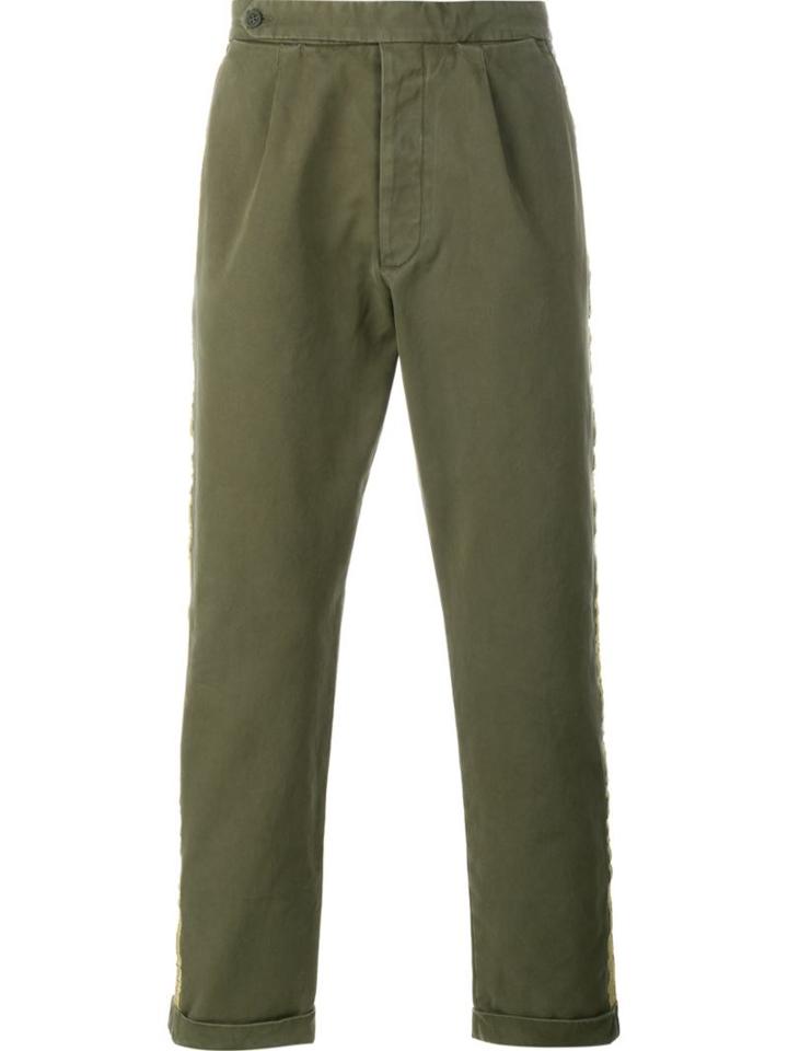 Palm Angels Contrast Stripe Trousers