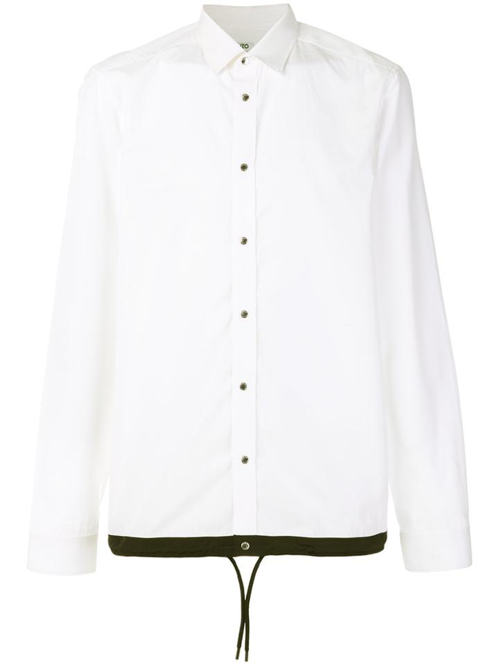 Kenzo Drawstring Hem Shirt - White