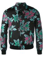 Garcons Infideles - Floral Teddy Jacket - Unisex - Acrylic/polyamide/polyester/acetate - 48, Black, Acrylic/polyamide/polyester/acetate
