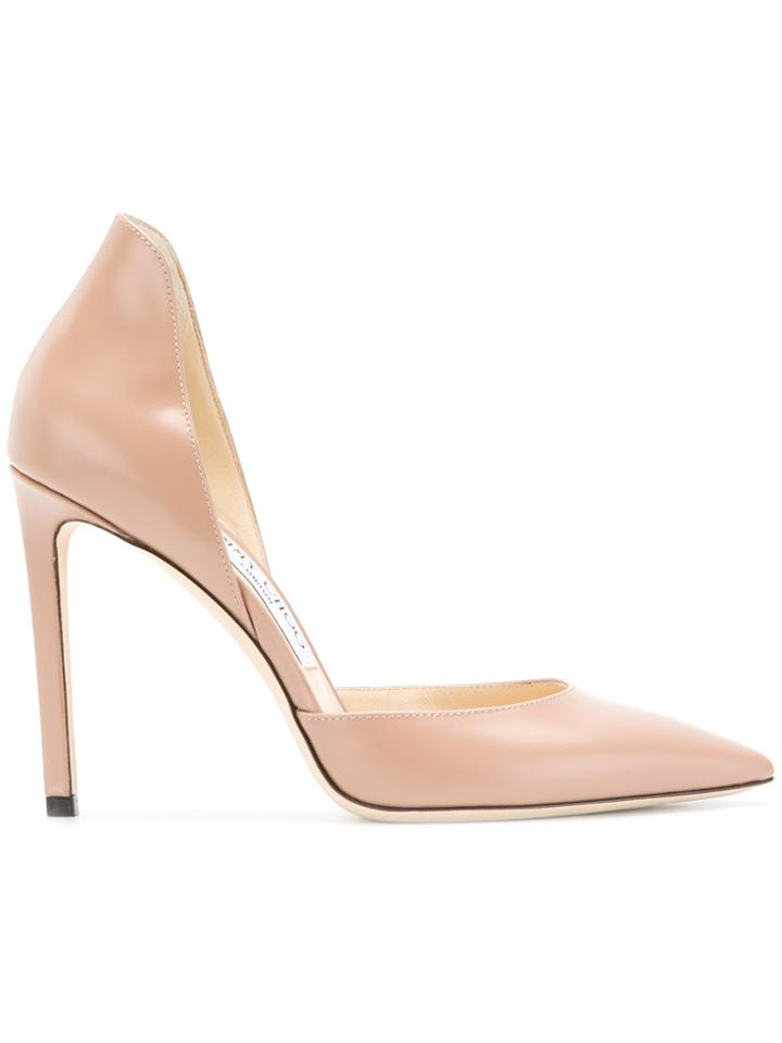 Jimmy Choo Liz 100 Pumps - Nude & Neutrals