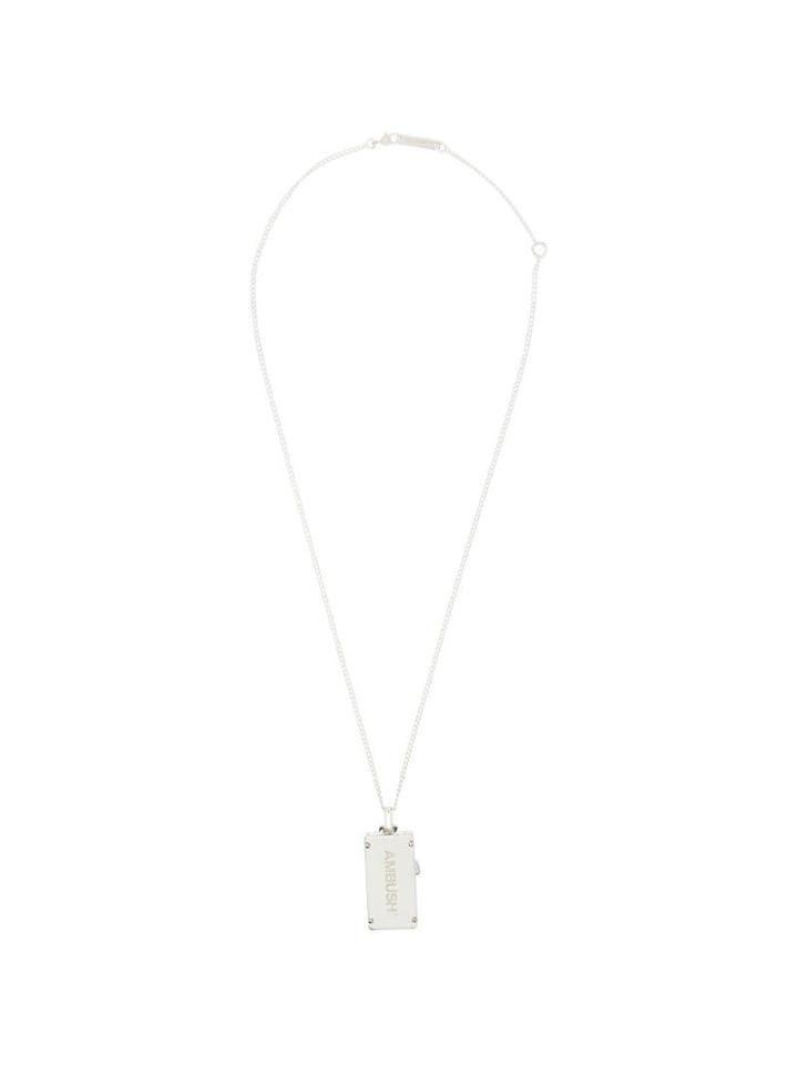 Ambush Usb Pendant Necklace - Silver