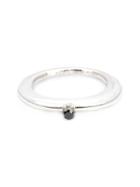 Rosa Maria Joo Ring, Women's, Size: 6, Metallic, Sterling Silver/diamond