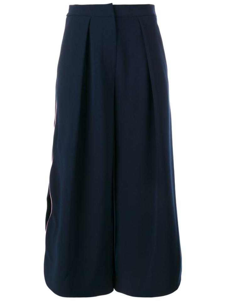 Roksanda Towan Culottes, Women's, Size: 16, Blue, Polyester/viscose/spandex/elastane/silk