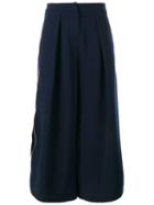 Roksanda Towan Culottes, Women's, Size: 16, Blue, Polyester/viscose/spandex/elastane/silk