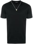 Neil Barrett Necklace Appliqué T-shirt - Black