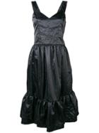 Comme Des Garçons Girl Peplum Hem Dress - Black