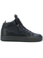 Giuseppe Zanotti Design Kriss Studs Sneakers - Black