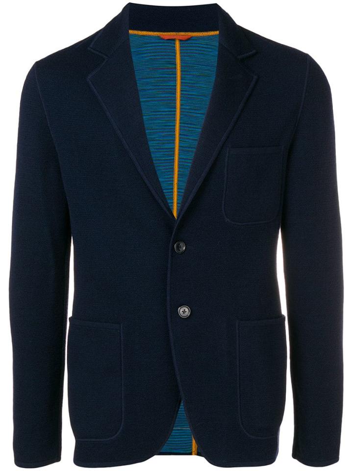 Missoni Classic Fitted Blazer - Blue
