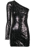 Rta Edie Sequin Dress - Silver