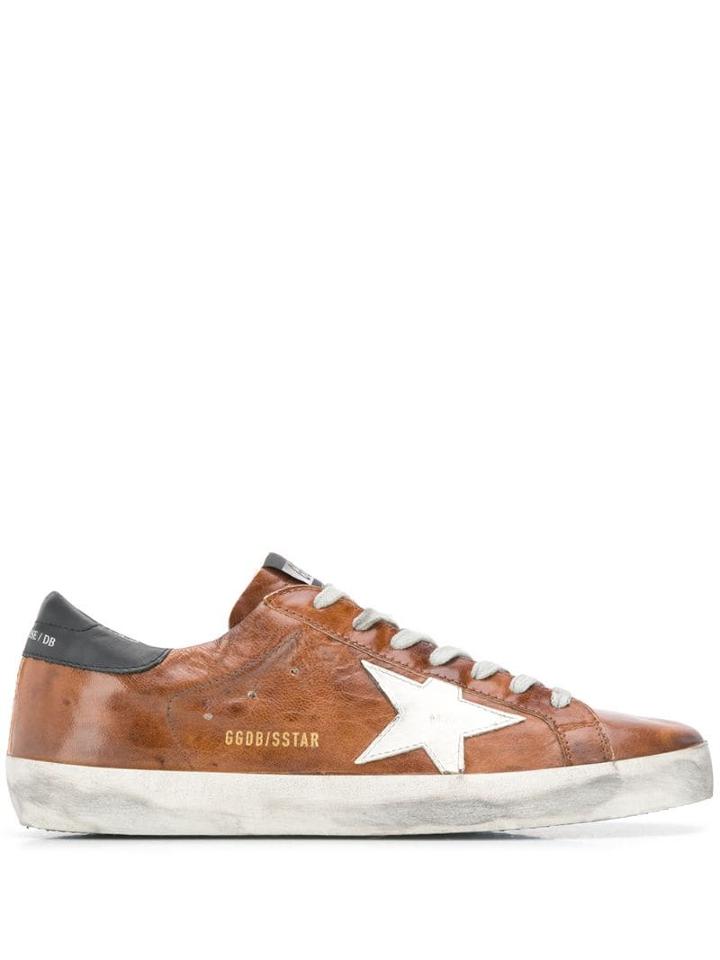 Golden Goose Superstar Low-top Sneakers - Brown