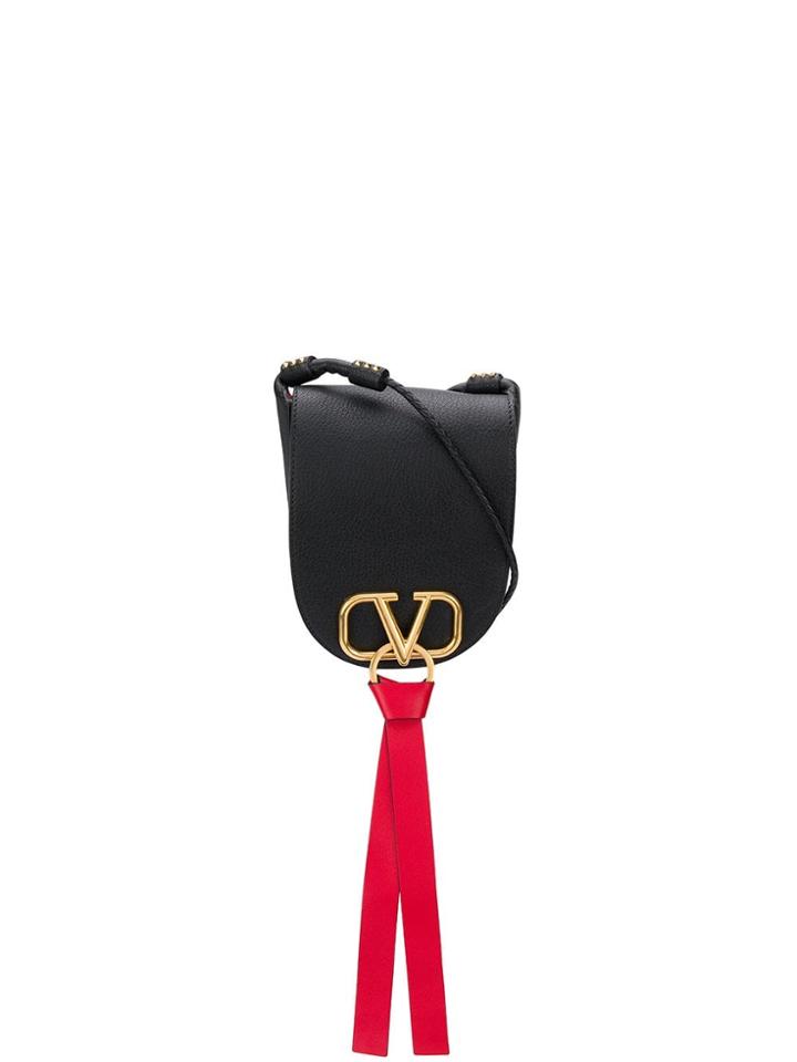 Valentino Valentino Garavani Go Logo Satchel - Black