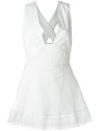 Stella Mccartney 'amanda' Top, Women's, Size: 40, White, Cotton/elastodiene