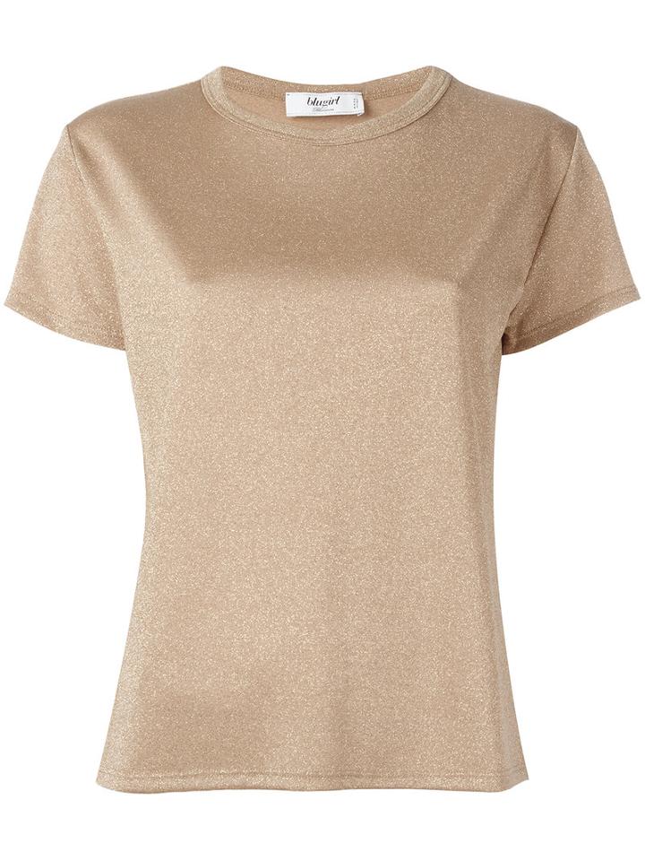Blugirl Plain Blouse, Women's, Size: 42, Brown, Viscose/polyester/polyamide/spandex/elastane