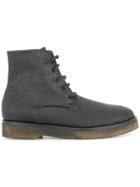 Rundholz Round Toe Boots - Black