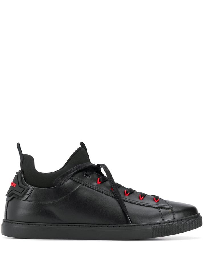 Dsquared2 Sock Insert Sneakers - Black