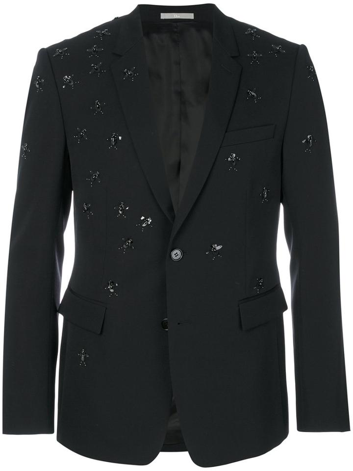 Dior Homme - Suit Jacket - Men - Polyurethane/cupro/wool - 52, Black, Polyurethane/cupro/wool