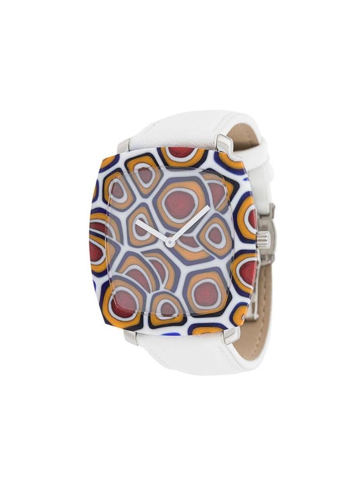 Yunik Nikki Tonneau Watch - White