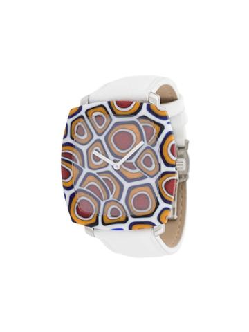 Yunik Nikki Tonneau Watch - White