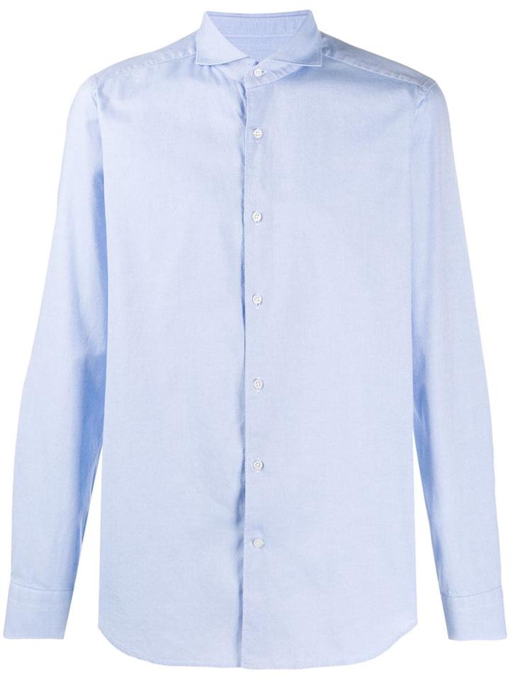 Al Duca D'aosta 1902 Barba Long-sleeved Shirt - Blue