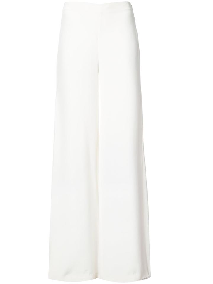 Adam Lippes Wide Leg Trousers - White