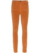 3x1 Kaia High-rise Corduroy Slim-leg Trousers - Brown