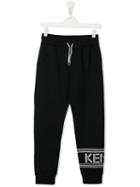 Kenzo Kids Branded Track Pants - Black