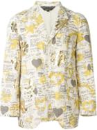 Comme Des Garçons Vintage Printed Blazer