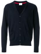 Peuterey V-neck Buttoned Cardigan - Blue