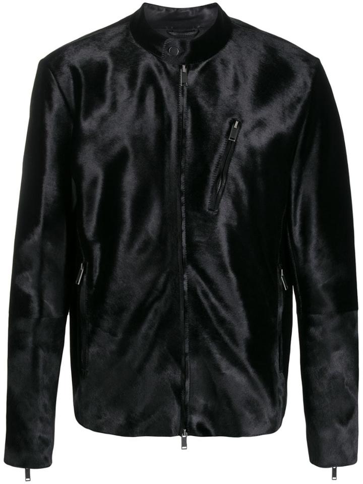 Desa 1972 Calf Hair Jacket - Black