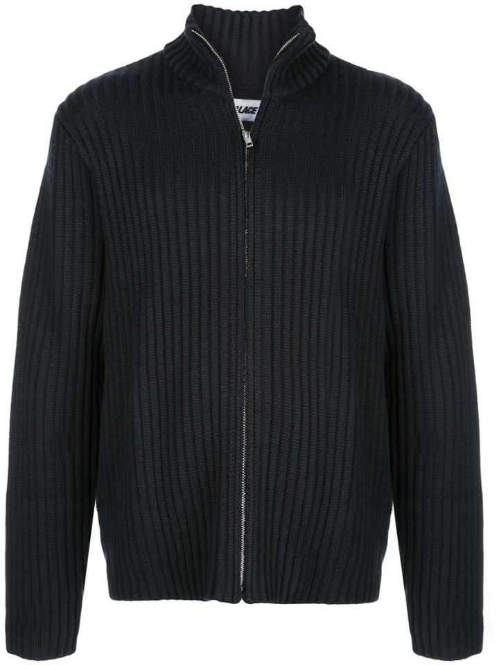 Palace Jumbotronic Knitted Cardigan - Blue