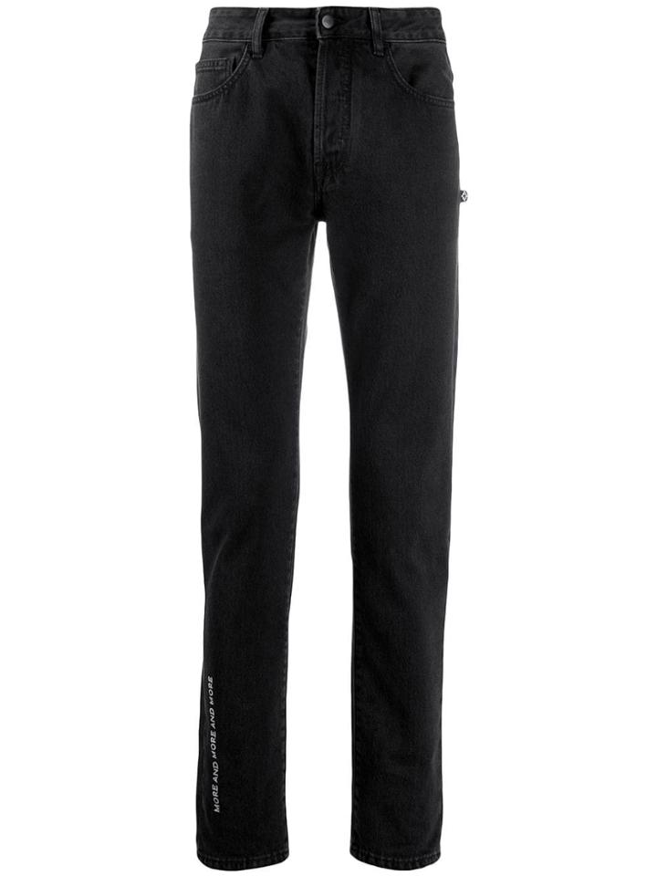 Marcelo Burlon County Of Milan More And More Trousers - Black