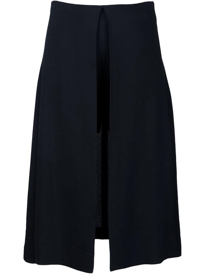Rosetta Getty Skirt Panel Shorts