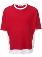 Enfants Riches Déprimés Contrasting Trim T-shirt - Red