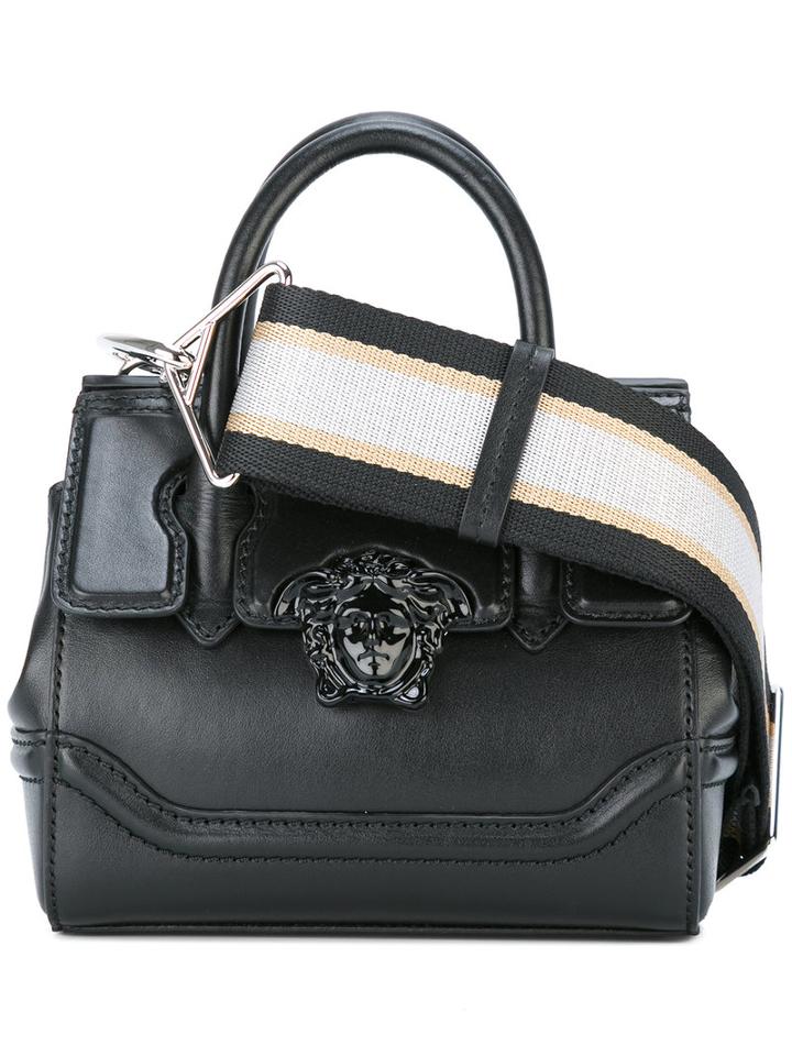 Versace - Mini Palazzo Empire Shoulder Bag - Women - Leather - One Size, Black, Leather