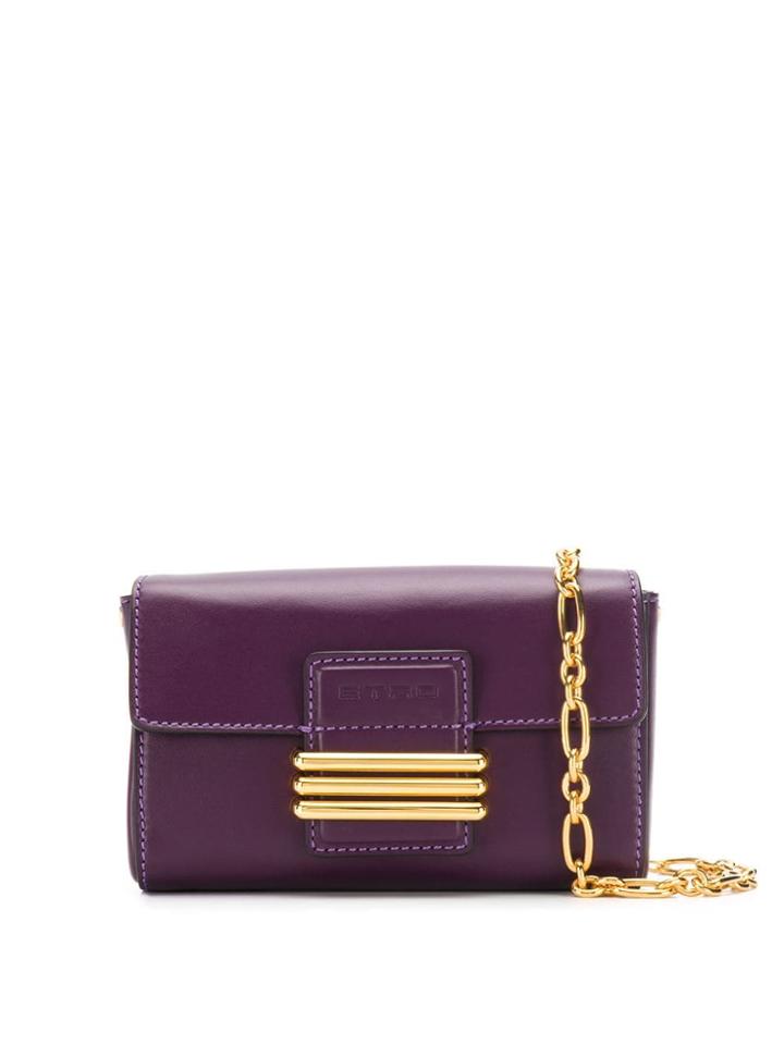 Etro Rainbow Clutch - Purple