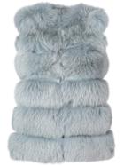 S.w.o.r.d 6.6.44 Fur Gilet - Blue