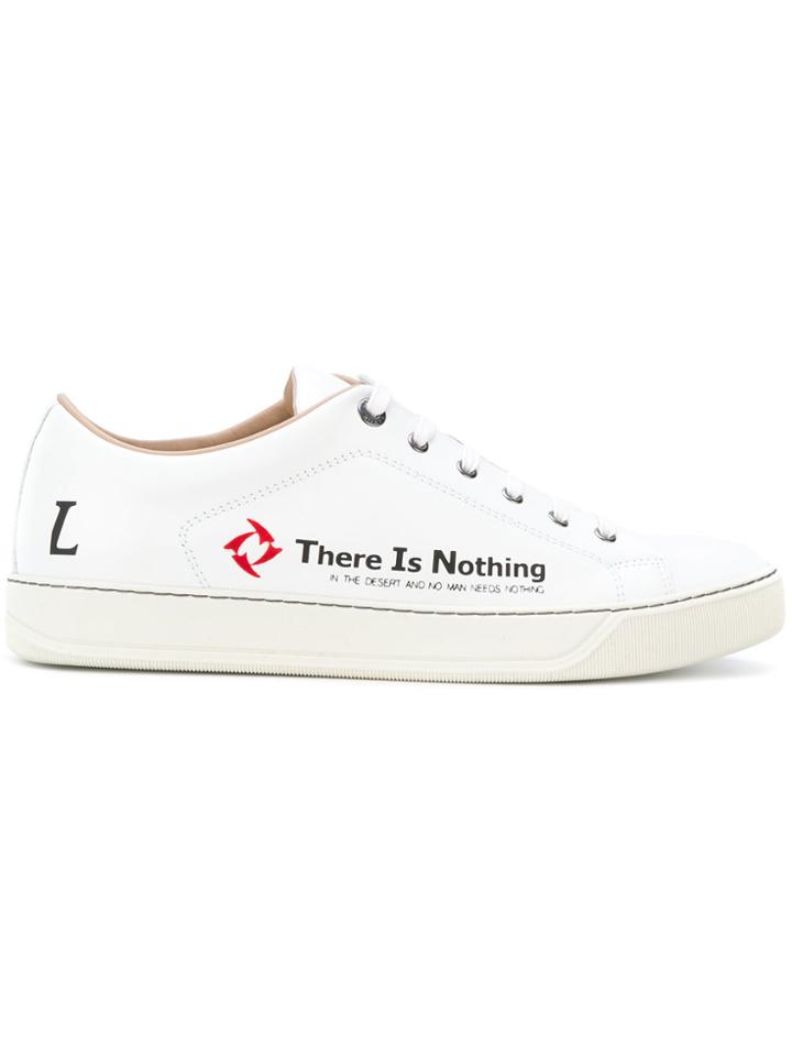 Lanvin There Is Nothing Sneakers - White