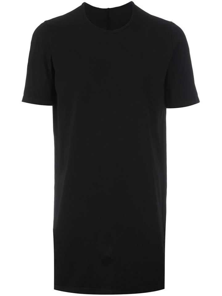 Rick Owens Drkshdw Long T-shirt, Men's, Size: Xl, Black, Cotton