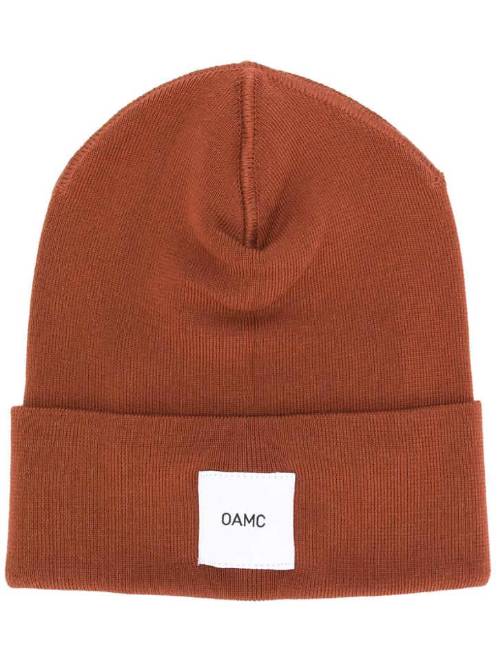 Oamc Branded Beanie - Brown