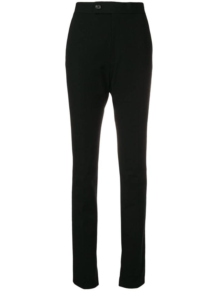 Helmut Lang Slim-fit Gabardine Pants - Black