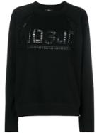 Diesel Holey Sweatshirt - Black