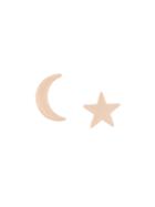 Federica Tosi Moon And Star Earrings - Metallic