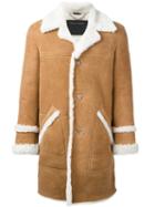 Marc Jacobs Shearling Coat, Men's, Size: 52, Nude/neutrals, Lamb Skin/lamb Fur