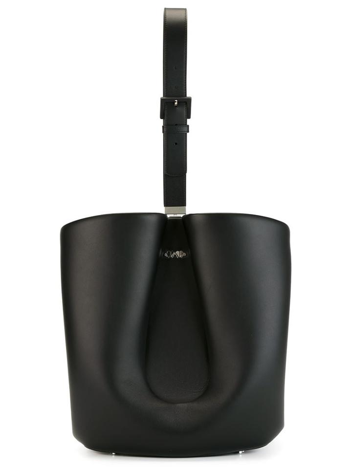 Avanblanc Goccia Shoulder Bag, Women's, Black, Leather