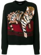 Dolce & Gabbana Embroidered Jumper - Black