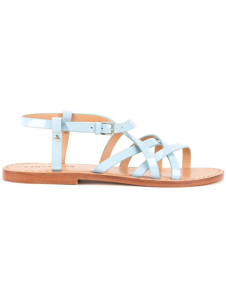 Dsquared2 Criss Cross Strap Sandals - Blue