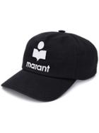 Isabel Marant Tyron Logo Cap - Black