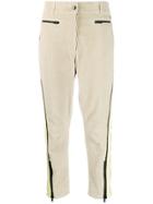 Haider Ackermann Cropped Corduroy Trousers - Neutrals