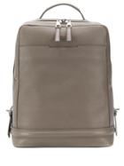 Pineider Rectangular Backpack - Grey