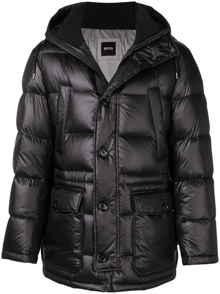 Boss Hugo Boss Shell Puffer Jacket - Black